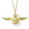 Hogwarts Quidditch Golden Snitch Watch Necklace