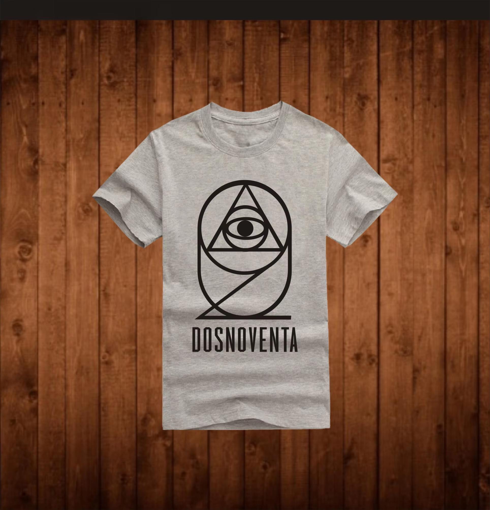 

2025 New Fixed-gear Dosnoventa DOS Eye Print Design Men s Summer Pure Cotton Short Women s Personalized Breathable T-shirt S