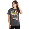 South Park Full Cast Ladies T-Shirt S-2XL Charcoal
