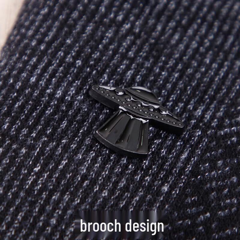 TRiES Men's Slim-Fit Knitted Mid-Length Coat