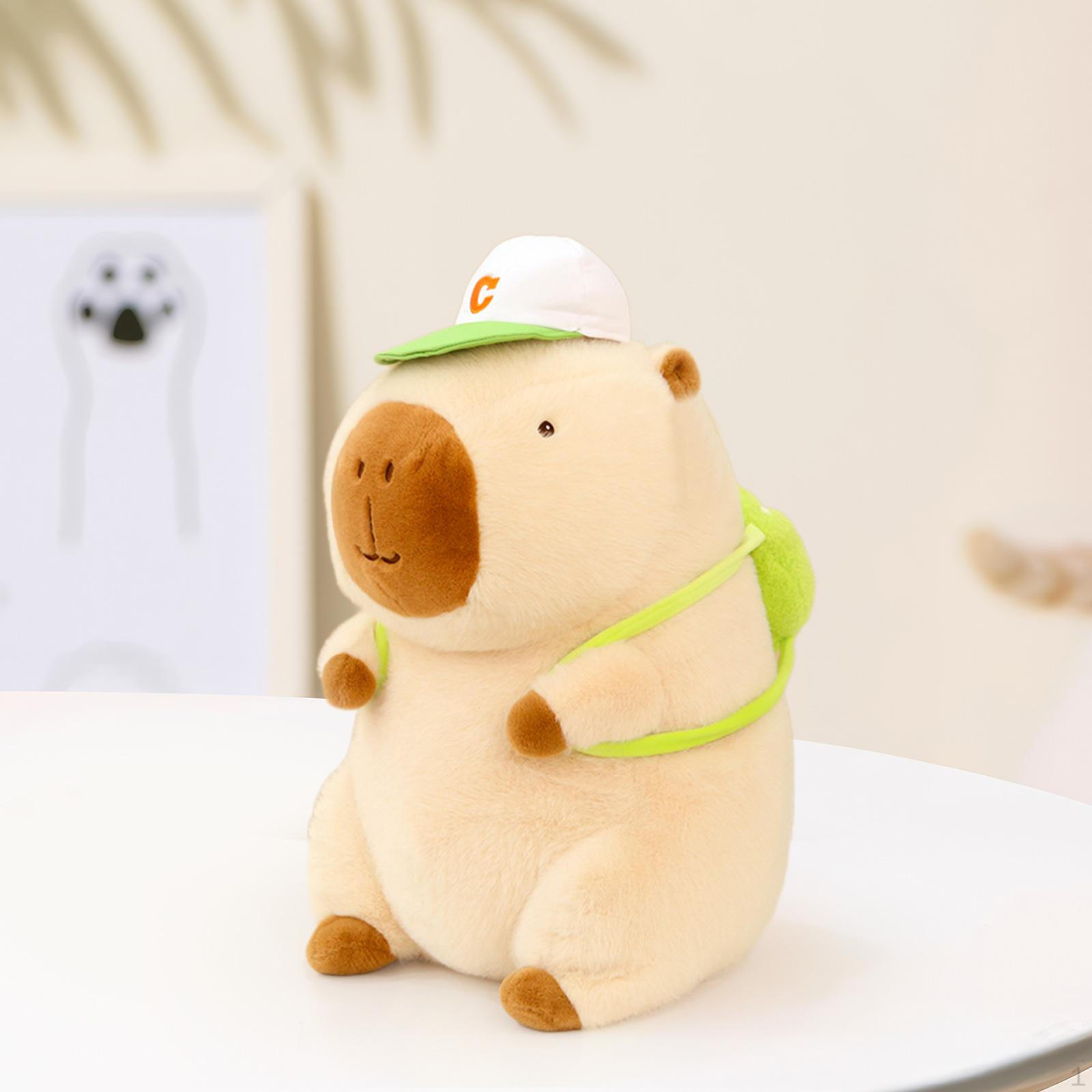 

Capybara Plushie for Kids And Adults Brown 33cm