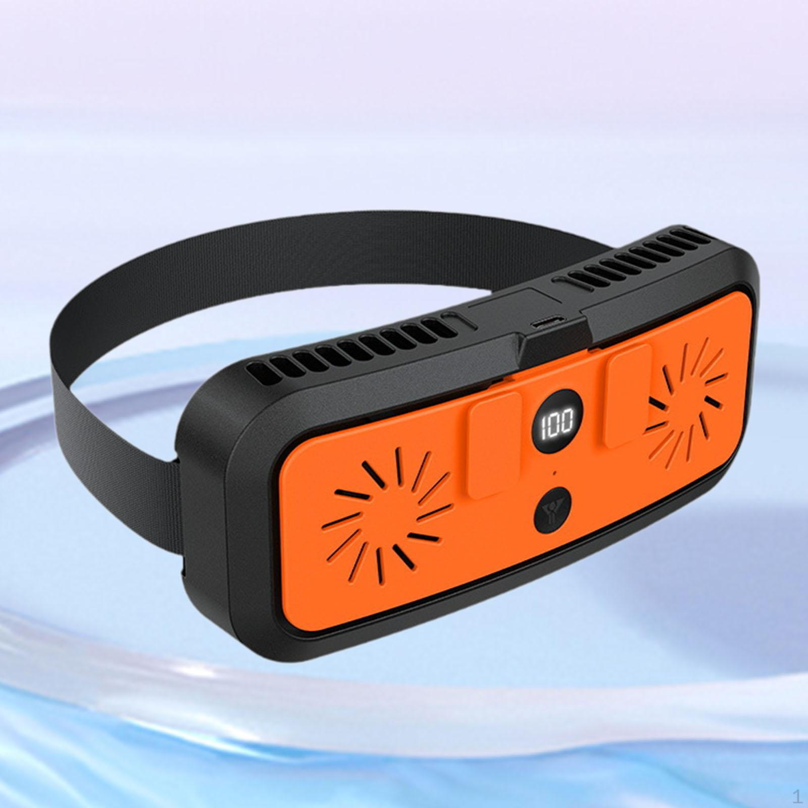 

Ручной вентилятор на талию, перезаряжаемое портативное охлаждающее устройство для активного отдыха Black frame