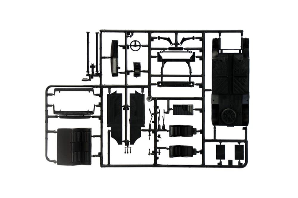 Italeri Scale Volkswagen Golf Police Car Plastic Model Kit IT3666 1/24