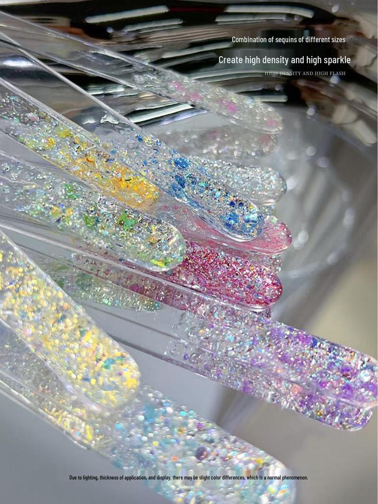 Seekaa Sika Secret Garden Aurora Cat Eye Magnetic Nail Powder Beads