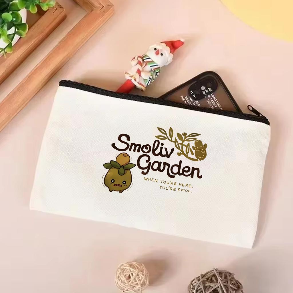 Garden Pokemon Cute Canvas Tote Bag Ladies Casual Portable Shopping Bag Pokemon Anime Shoulder Bag