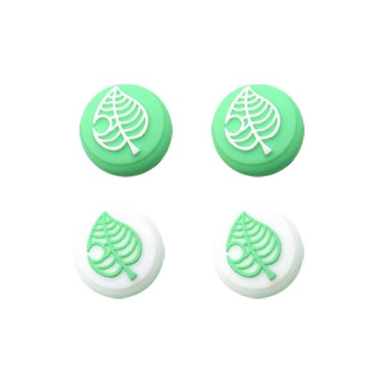 4Pcs Silicone Joystick Thumb Grips Cap Cover for NS Switch Lite Animal Crossing