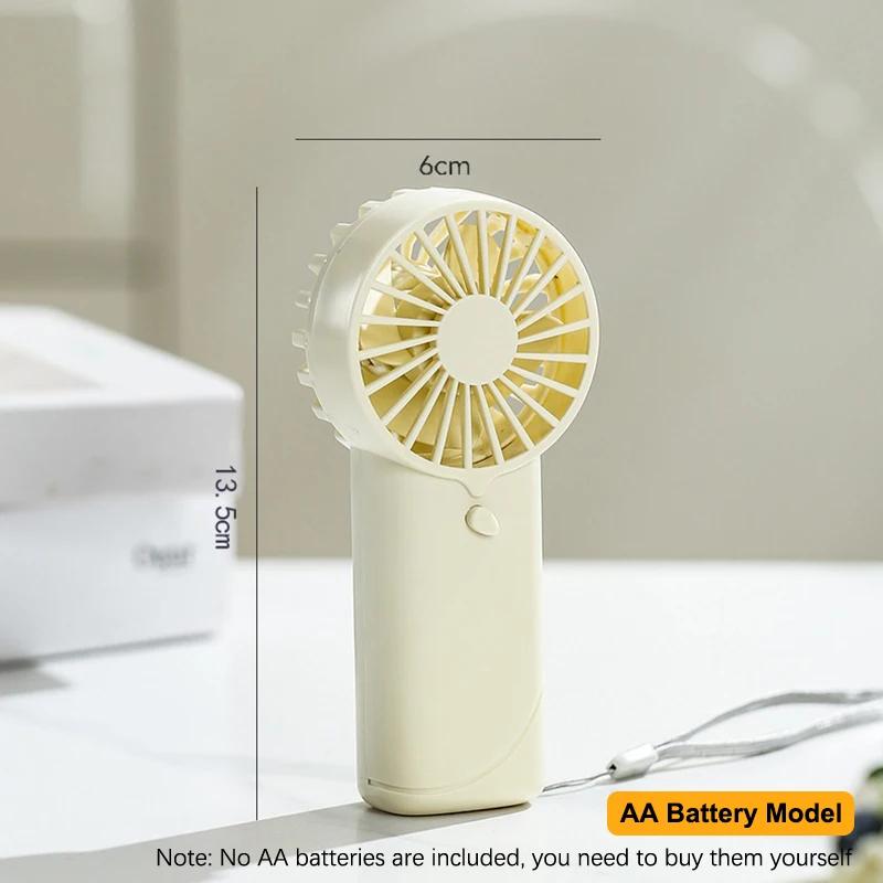 

Cute Fan Convenient Creative Small Pocket Hand-held Fan Lightweight Adjustable Portable Handheld Mini Fan Air Coolers