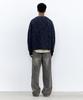 Insilence Italian Mohair Mix Cardigan Dark Navy