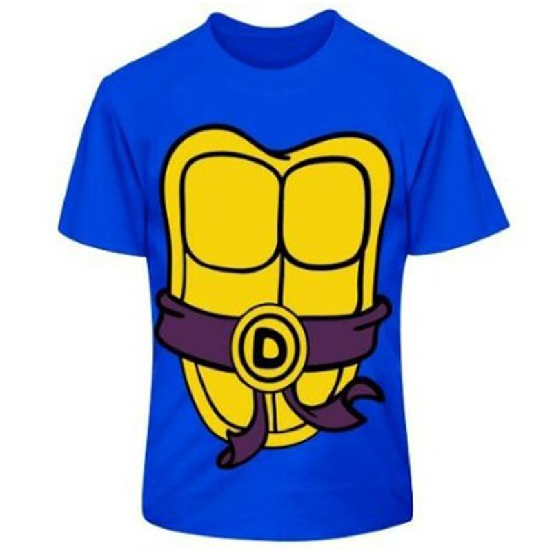 

Чоловіча та жіноча дитяча повсякденна футболка з круглим вирізом і короткими рукавами для косплею з 3D-принтом у стилі Street Hip Hop. XXL синій