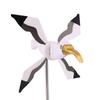 Seagull Windmill Garden Spinner, Outdoor Animal Whirligig Windmill Lawn Ornament Wind Mill for Outdoor Yard Garden Decorations