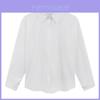 Spring Autumn Womens Shirt With Long Sleeves In Pure Polyester Fabric For Casual Workwear