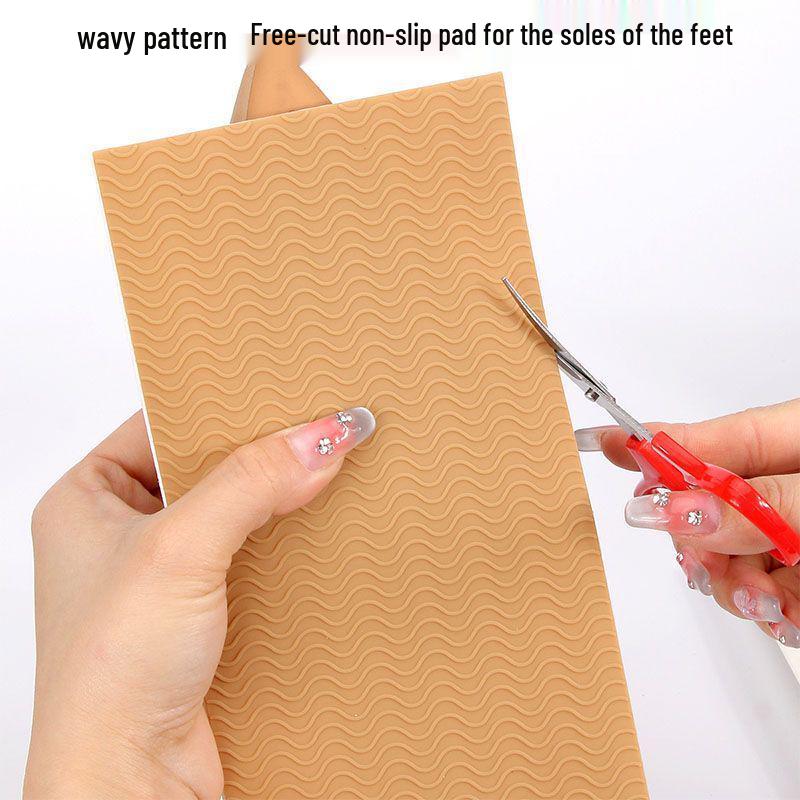 Ultra-Thin Silicone Anti-Slip, Wear-Resistant Shoe Pads for Sneakers & Leather Shoes