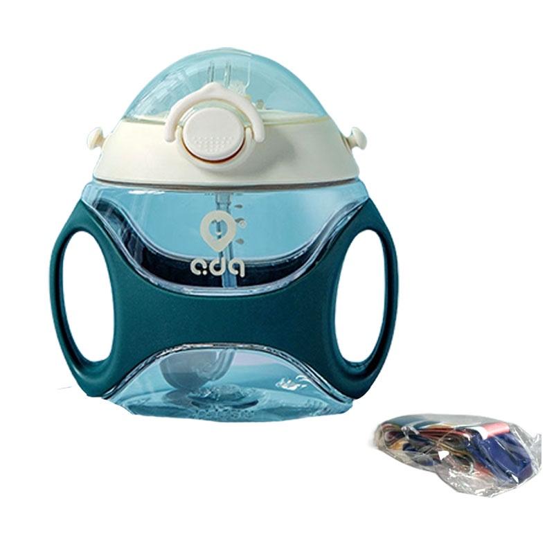 Non-imported Loveduoqi Tritan Children's Straw Cup High-quality And Durable Suitable For Kids With Handle