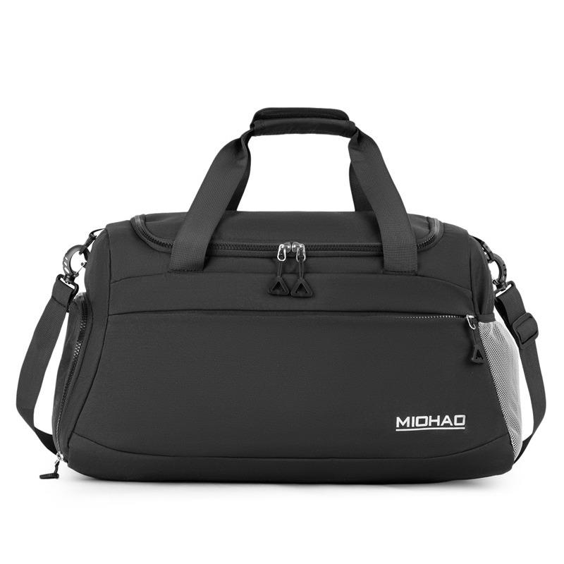 

Travel bag Multifunctional messenger handbag Men s and women s sports bag Water-proof dry and wet separation duffel bag чорний