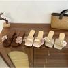 Fashion Women French Flowers Slippers Summer Slides Open Toe Flat Casual Shoes Leisure Sandal Female Vacation Beach Flip Flops