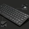 USB Wireds Slim Mini Keyboards 78 Key Ergonomic for Business Office Desktop Laptop