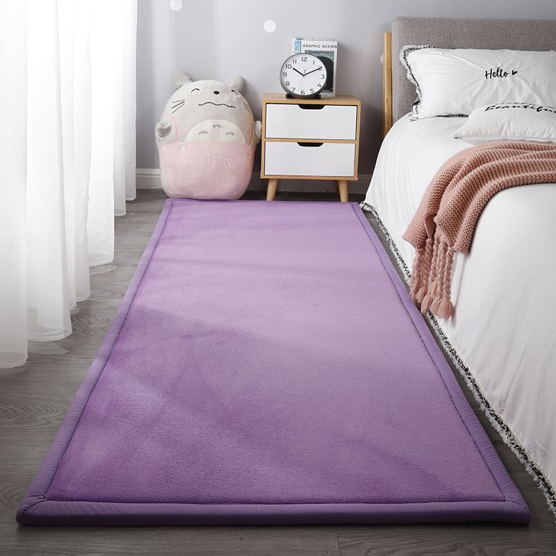 Thickened Fall Winter Anti-Slip Carpet For Living Room Tatami Crawling Bed Soft Floor Mat Plush Rug