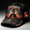D Hot Sale Halloween Garden Morning Wear Baseball Cap Digital Printing Festival Celebration Pumpkin Cap