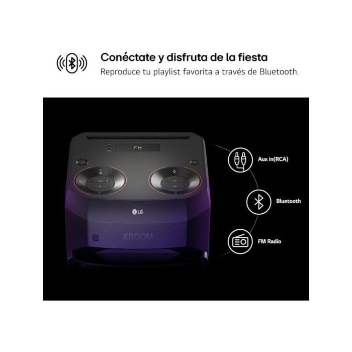 Lg Rnc2 - Altavoz De Fiesta Y Karaoke - 80w
