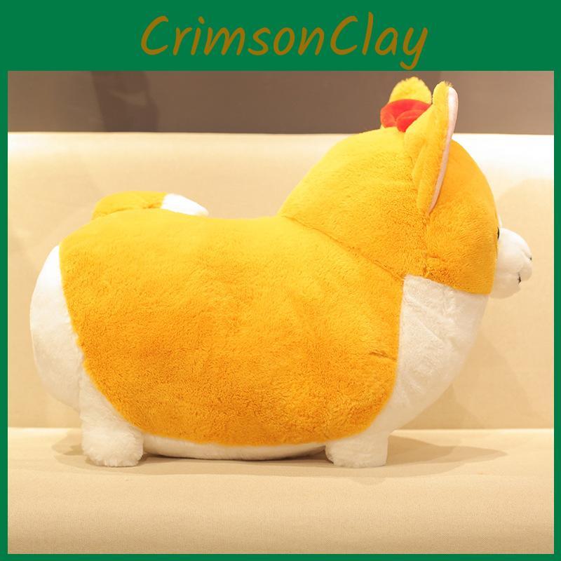 Short Corgi Legged Plush Toy Cute Cartoon Holiday Girls Kids Birthday Gift Doll
