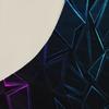 3pcs Geometric Crystal Flat Sheet 3D Printed Rainbow Pattern Fitted Shee Sets With Pillowcases No Filling Cool Visual For Teen