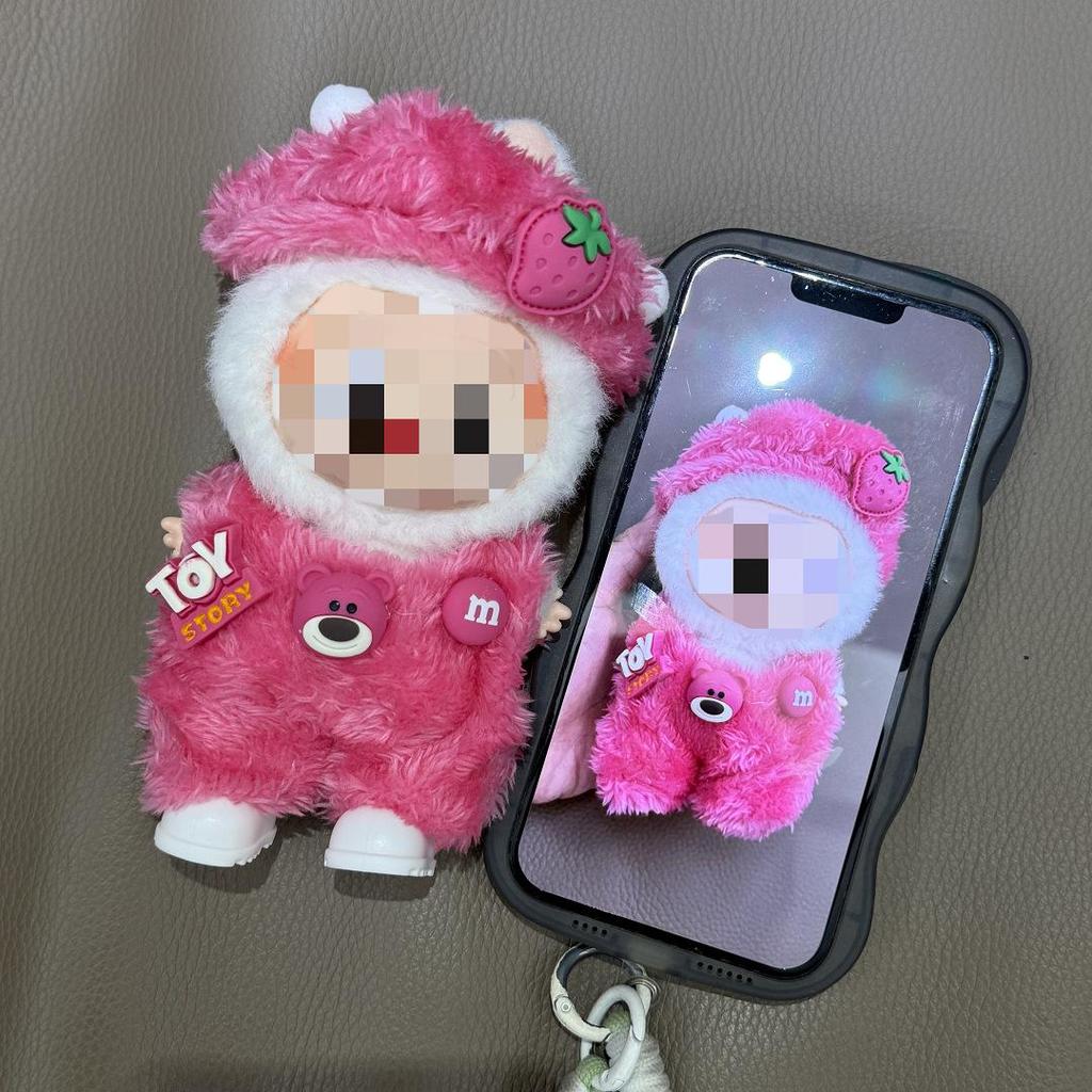 Labubu Pendant: Baby Clothes Blind Box - 17cm Macaron Vinyl.