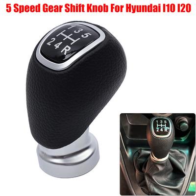 5 Speed Manual Car Gear Shift Knob Head for Hyundai I10 I20 2014-2020 / Kia Rio 5 2012-2015 43711-B4020