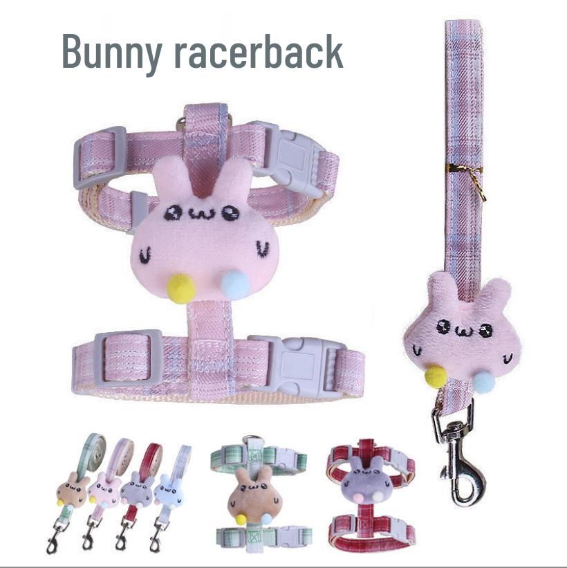 Nastavitelný I-postroj pro kočky a vodítko - Únikuvzdorný, Roztomilý, Sada pro venčení koťat a koček