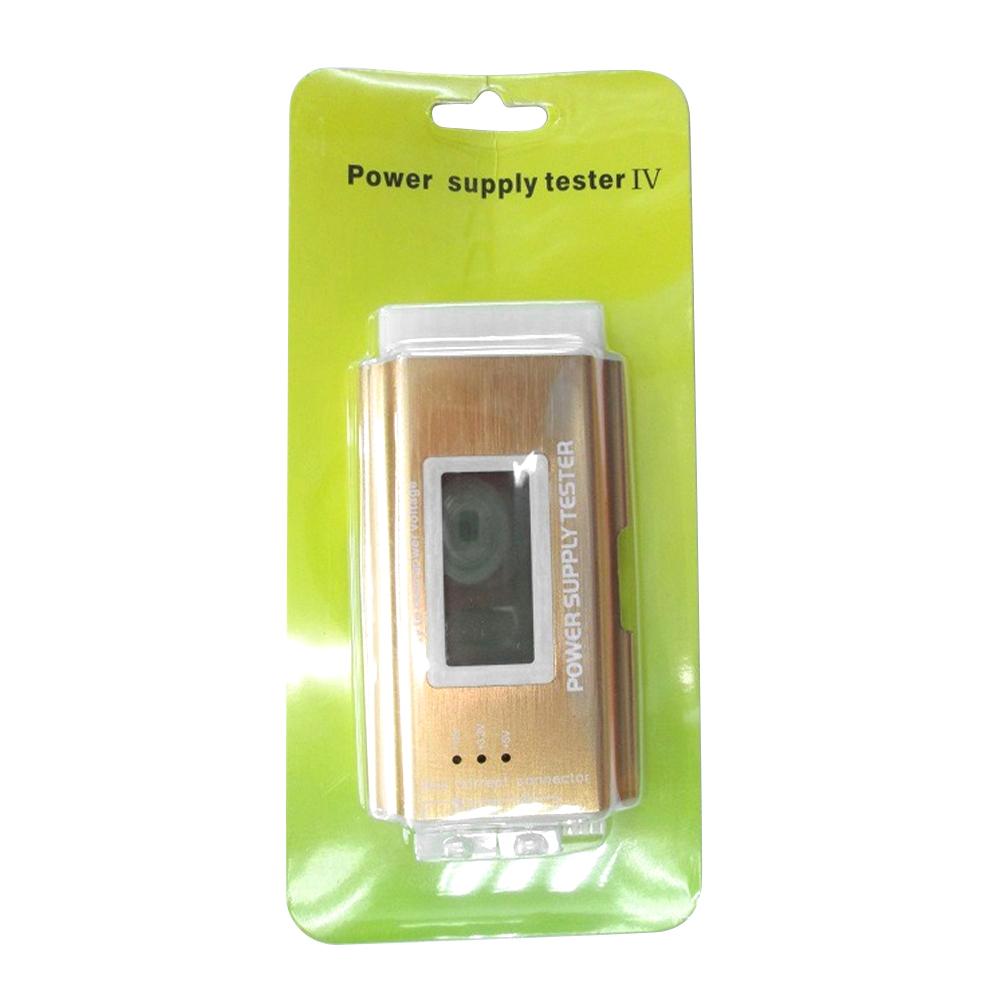 

Цифровой ЖК-дисплей Тестер блока питания ПК Компьютерный тестер Проверяющий ATX BTX ITX SATA Интерфейс HDD Измерительный Диагностический Тестовый инструмент