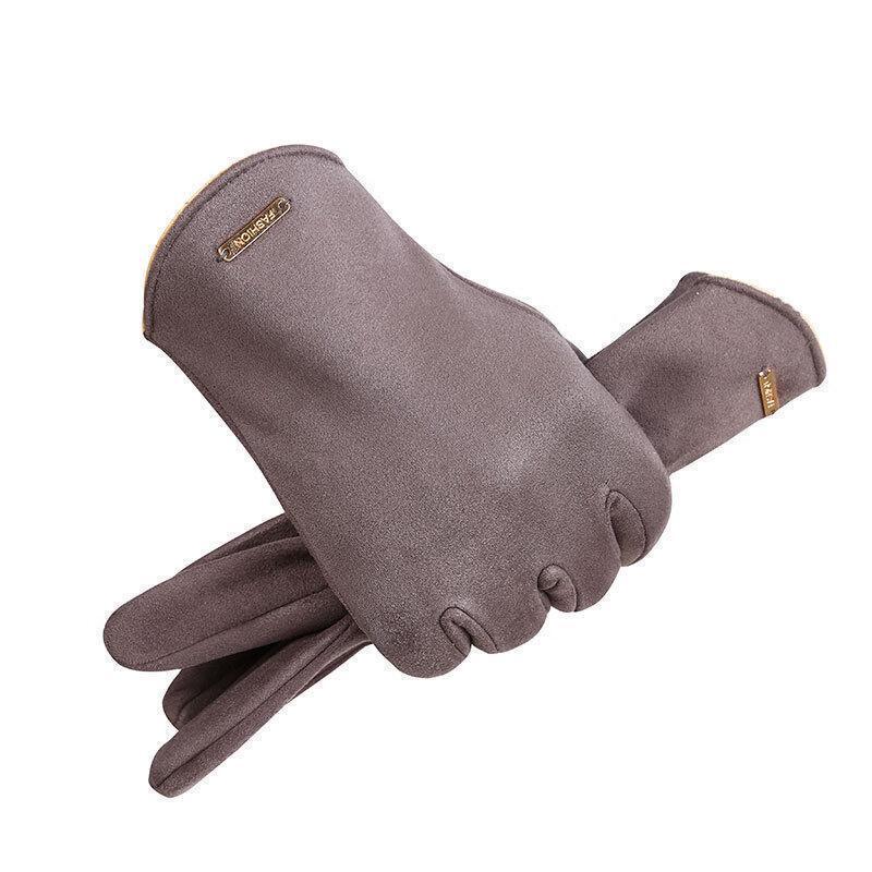 

JingJingRS Winter Suede Touchscreen Warm Gloves