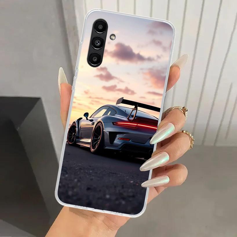 Sports Car 911 Phone Case for Samsung Galaxy A17 A16 A37 A26 A36 A57 A56 A15 A25 A35 A55 A14 A24 A34 A54 A13 A23 A33 A53 Galaxy