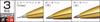 Platinum Fountain Pen Double Multifunction Shine Black 3-Action Pen, MWB-2000D#1