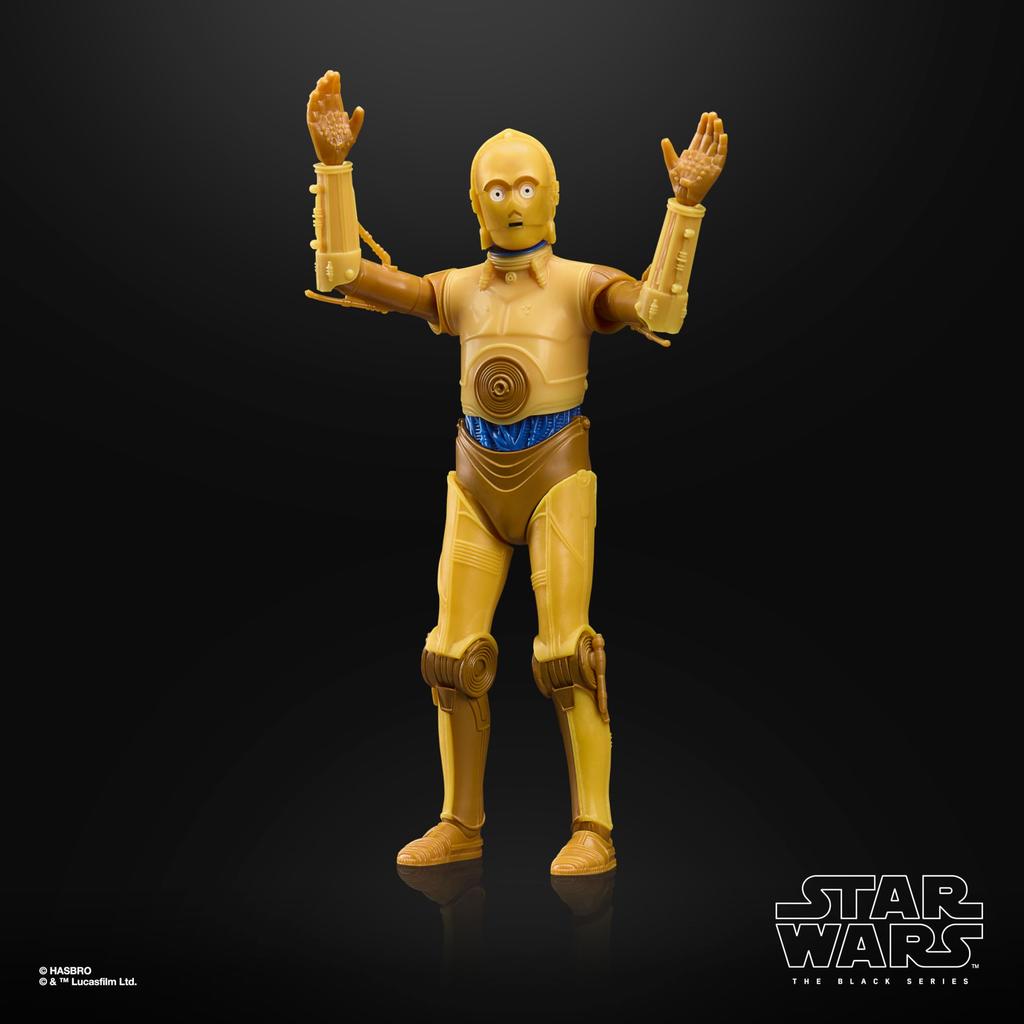 Hasbro STAR WARS Black Series C-3PO, Star Wars: Droid Adventures Premium Collection 15 cm Action Figure G3226 (Authentic)