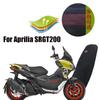 Motorcycle Seat Cushion Cover Mesh Honeycomb Sunscreen Anti-slip 3D Breathable Seat Cover For Aprilia SRGT200 SR GT 200