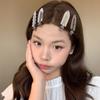 Internet celebrity metal seamless hairpin female simple daily commuter headgear hair accessories