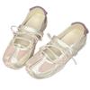~ Inner Height Increase 5cm Mary Jane Women's Shoes Summer New Casual Sports Shoes Ballet Shoes Tide