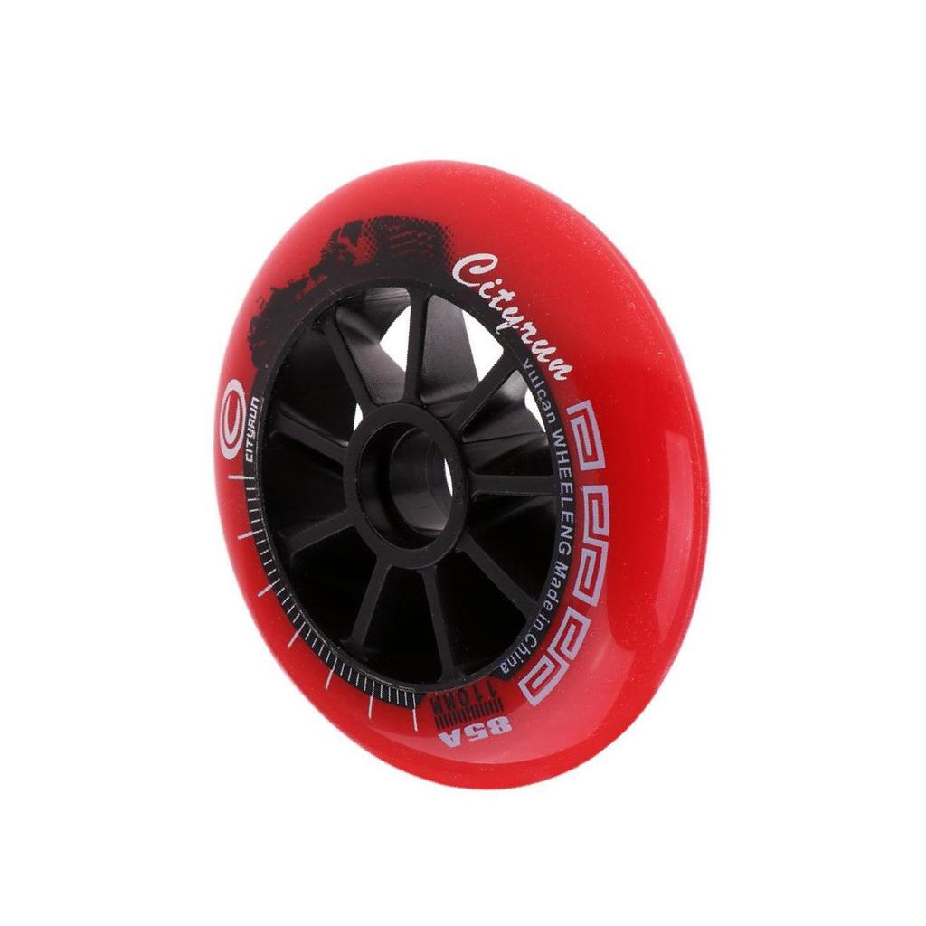 Speed Skating Wheels Outdoor Indoor Inline Skate Wheels Tool 90mm Black