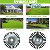 Steel Weed Trimmer Brush Grass Cutting Head Lawn Mower Blades for Gasoline Engines Durable Gardening Accessory