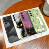 Case For Samsung Galaxy M23 M33 M35 M53 5G Fashion Black Coconut Tree Silicone Soft Cover SamsungM23 M 33 M35 M53 5G Funda Shell