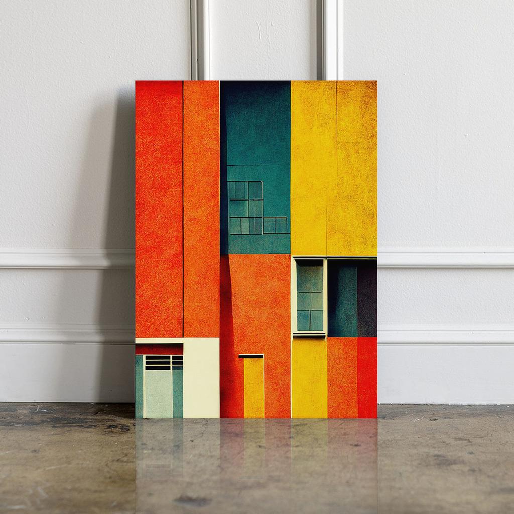 Obraz na płótnie bauhaus abstrakcja