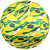 Brazil National Football Team Theme Soccer Ball Size 5 Soccer Ball Soft Touch Professional Training Football for Outdoor Sports