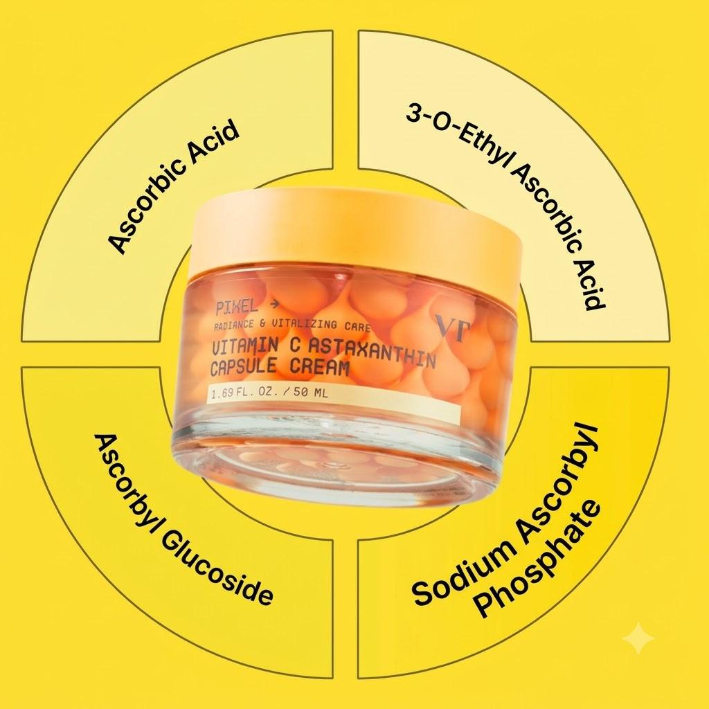 VT Cosmetics Vitamin C Astaxanthin Capsule Cream 50ml