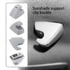 1 Pair Easy Installation Sun Visors Bracket Hook Clip Retainer Sun Visors Support Clip Holder Auto Accessories