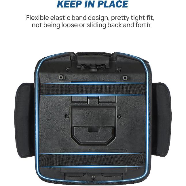 JOYTUTUS Center Console Cover Compatible With -2025 Silverado Sierra Jump Seat, Leather Arm Rest Armrest Cover For Car, Durable Middle Console Cover