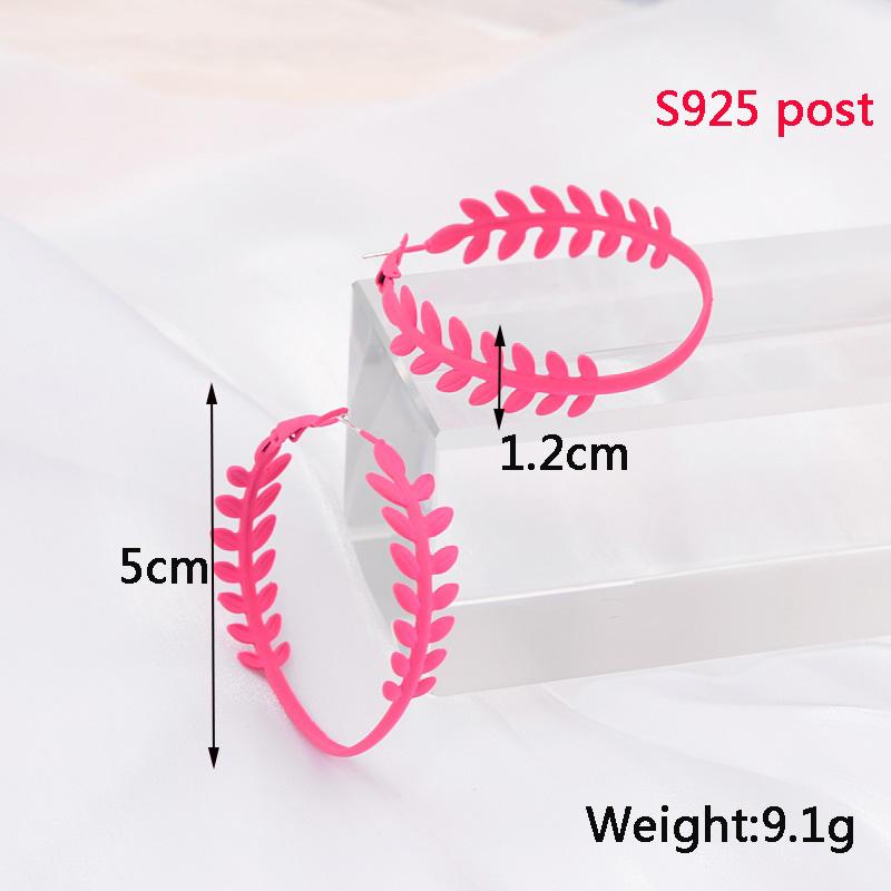 Cercei lungi roz pentru femei, modă coreeană, floare, cercei lungi atârnători, pandantive fluture inimă, cercei lungi răsuciți