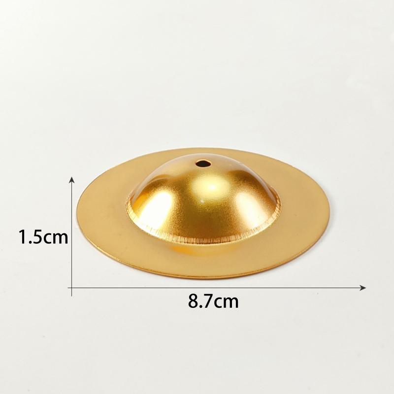 1 Pair Traditional Chinese Gong With Rope Copper Cymbal Hand Percussion Instruments For Stage Party Musical