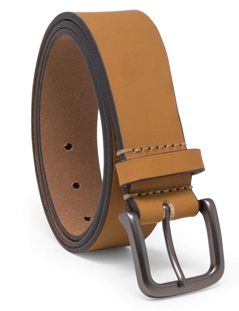 Timberland Men's 35mm Classic Jeans Belt, Wheat, Size 38