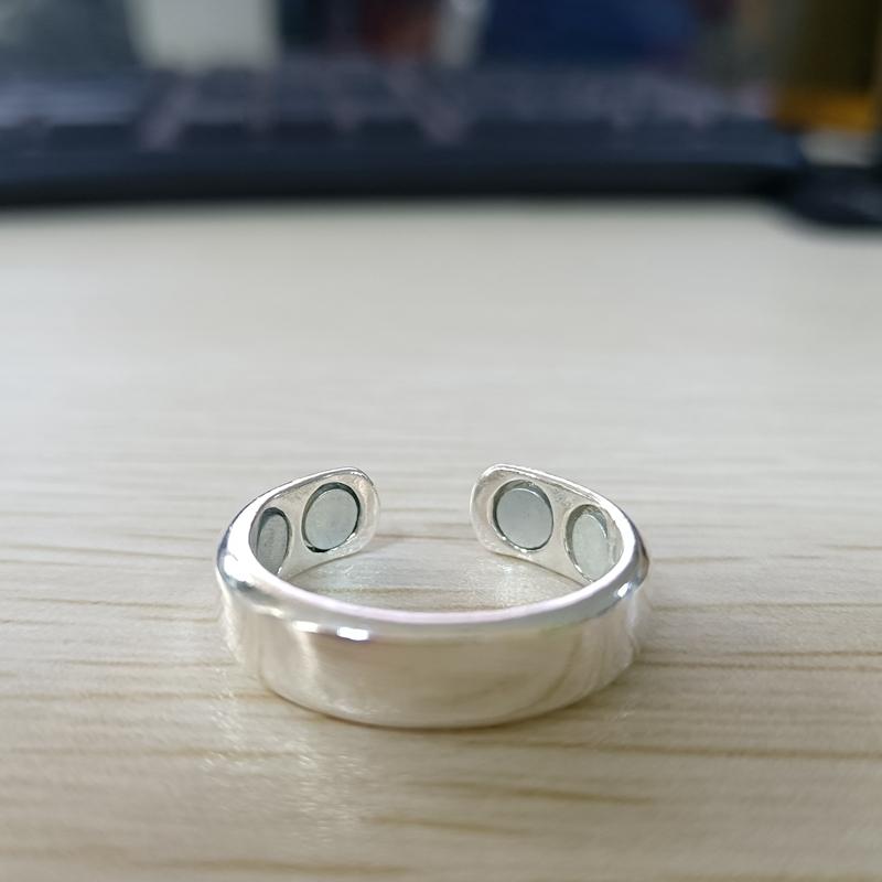 Magnetringe zur Gewichtsreduktion für Damen Herren Power Stopper Schlafen Anti-Schnarchen Gesundheitsvorsorge Schmuck Magnetfeldtherapie Fingerring
