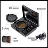 GECOMO Air Cushion Eyebrow Dye Cream Waterproof Anti-sweat 2 Colors Eyebrow Tint