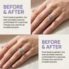 15/26Pcs Transparent Ring Guards for Loose Rings Silicone Ring Tighteners  Unisex